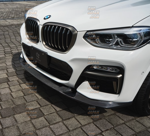 3D Design Front Lip Spoiler Carbon Fiber - BMW X3 G01 X4 G02 M